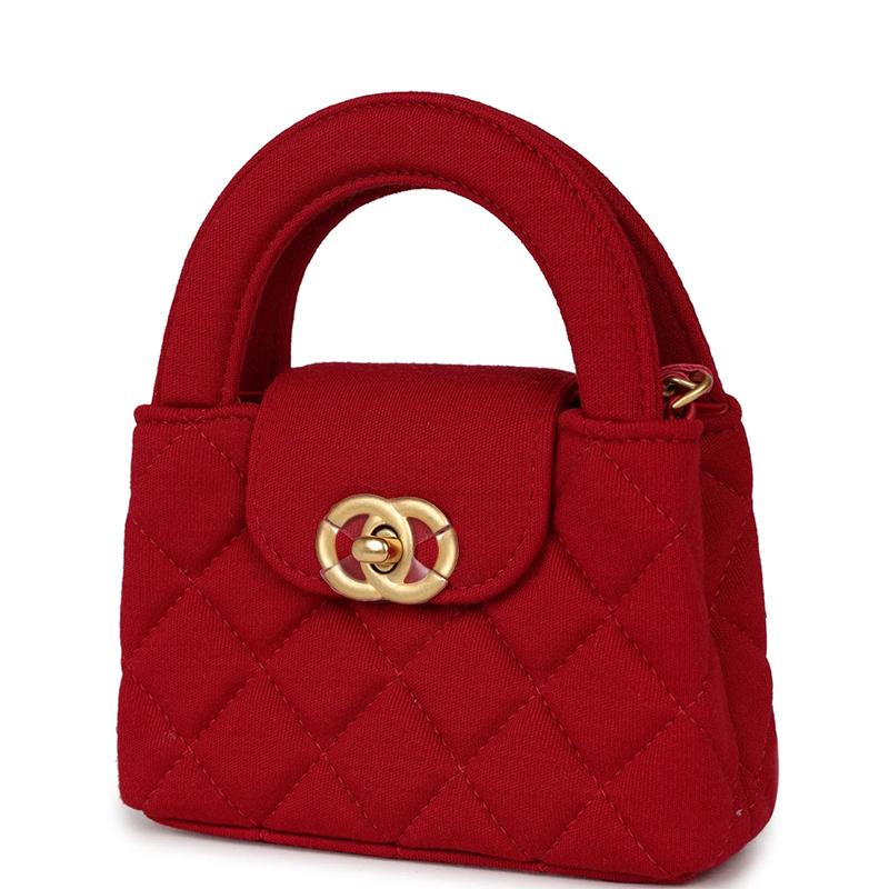 Designer Crossbody Bag In Quality Sheepskin with Original Logo