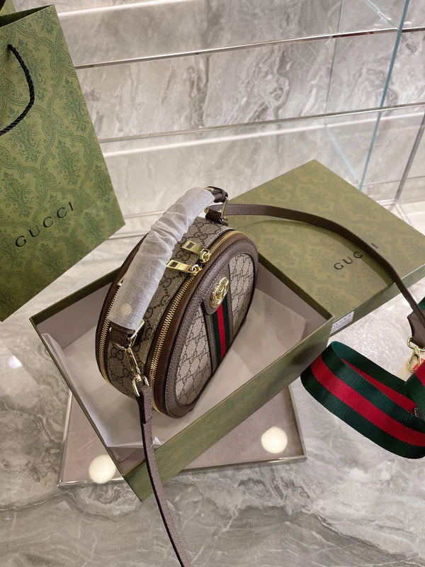 Classic Charm Round Crossbody