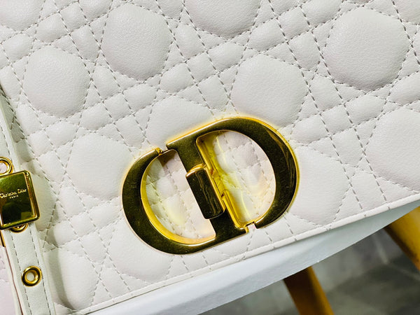 Ivory Supple Cannage Calfskin Bag