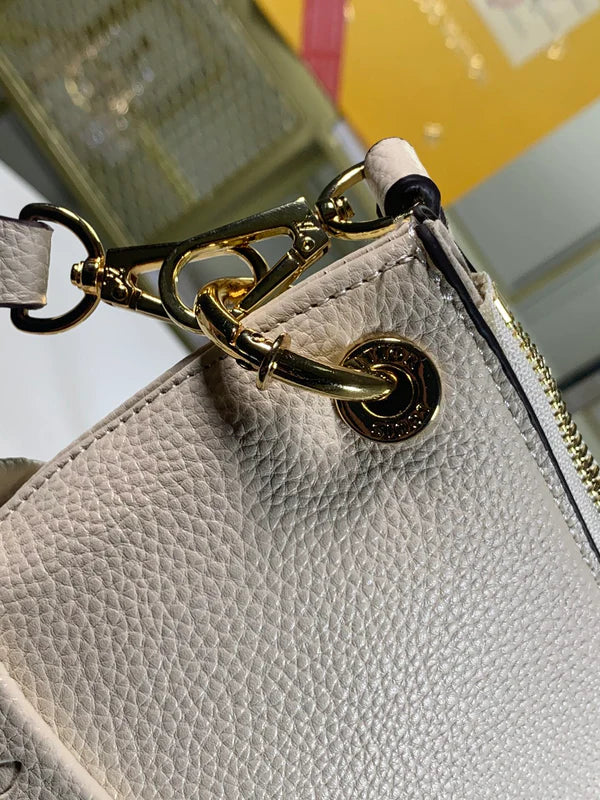Luxury Black Embossed Handbag Purse