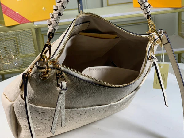 Luxury Black Embossed Handbag Purse