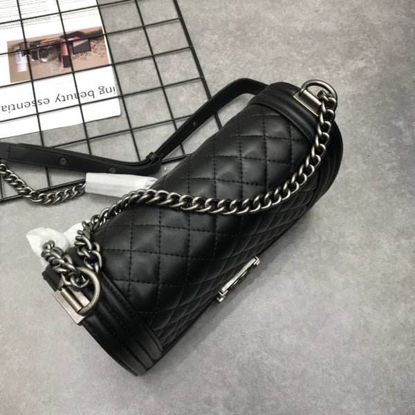 Luxury Double Buckle Chain Bag