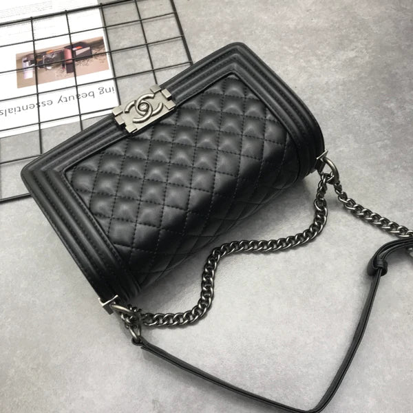 Luxury Double Buckle Chain Bag