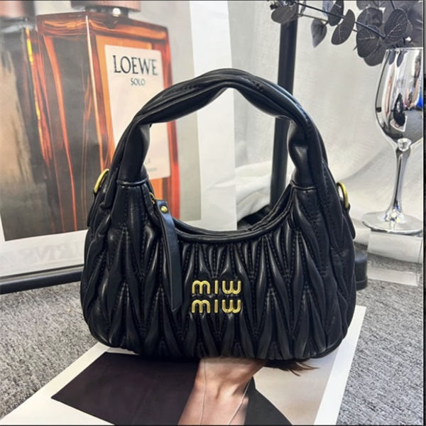 Miw Miw - Mini Hobo Bag – Soft Lambskin