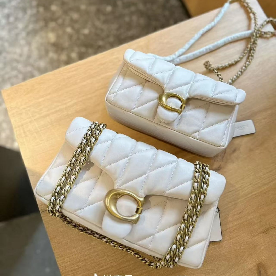 Quilted Tabby Shoulder Bag Big
