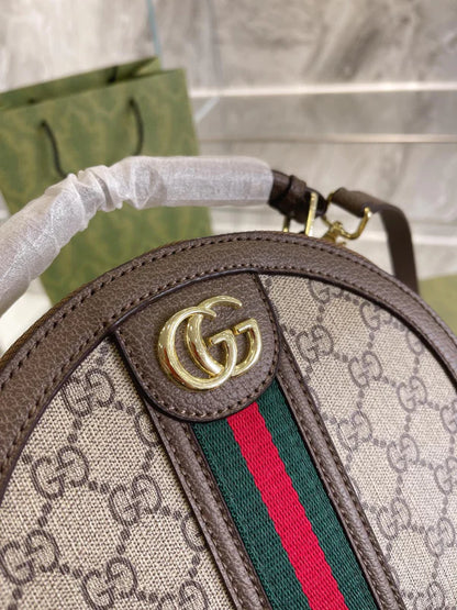 Classic Charm Round Crossbody