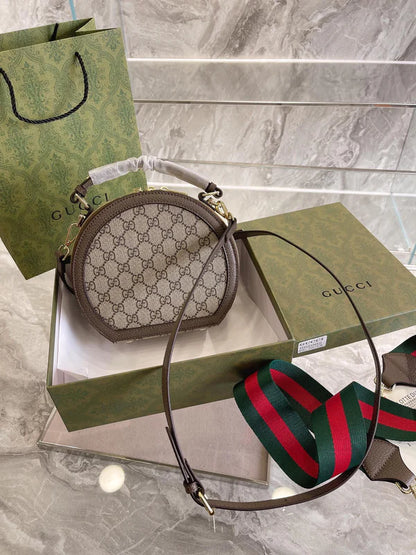 Classic Charm Round Crossbody