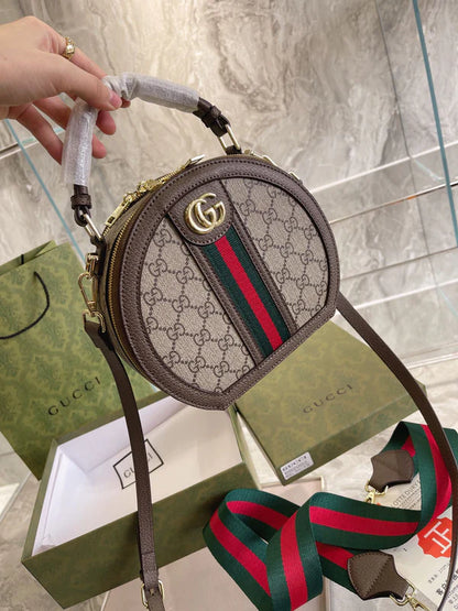Classic Charm Round Crossbody