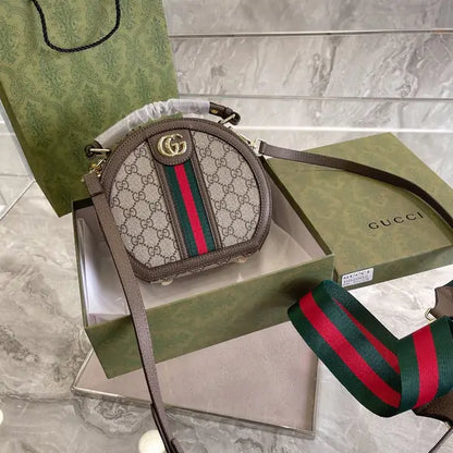 Classic Charm Round Crossbody