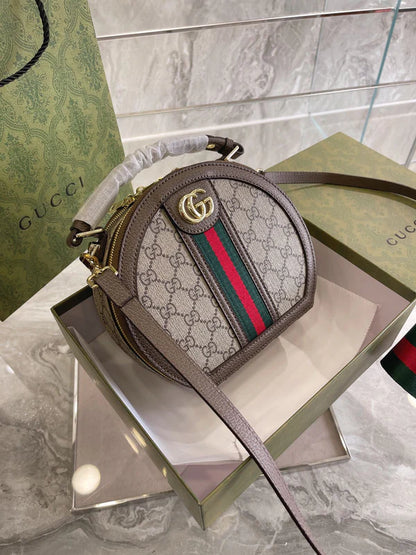 Classic Charm Round Crossbody