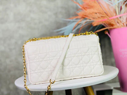 Ivory Supple Cannage Calfskin Bag