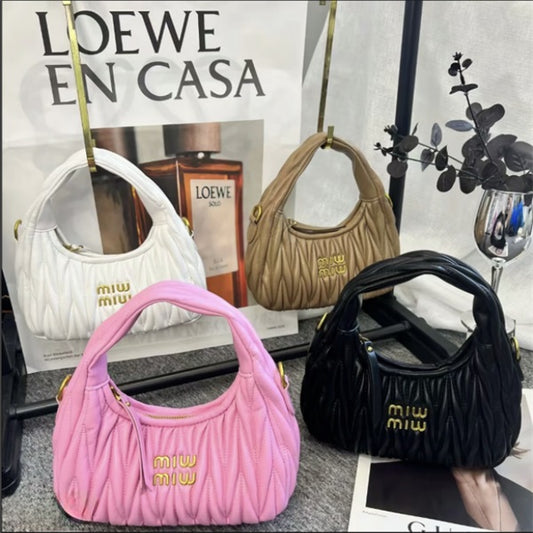 Miw Miw - Mini Hobo Bag – Soft Lambskin