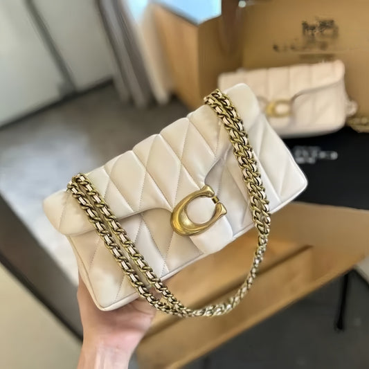 Quilted Tabby Shoulder Bag Big
