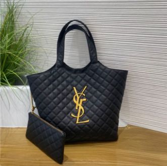 Maxi Icare Black Tote