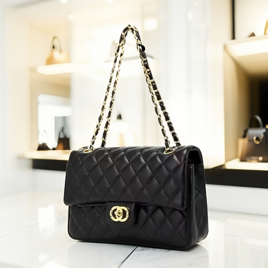 Sheepskin Handbag Single Diagonal Cross