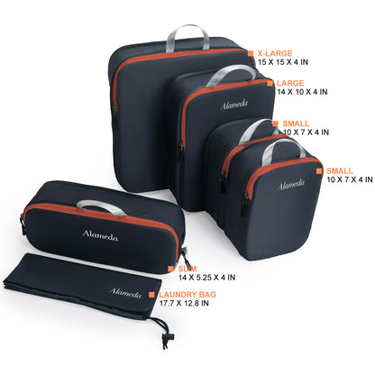 Alameda Packing Cube Set 3pcs for Travel,Compression Bags Organizer for Luggage/Backpack
